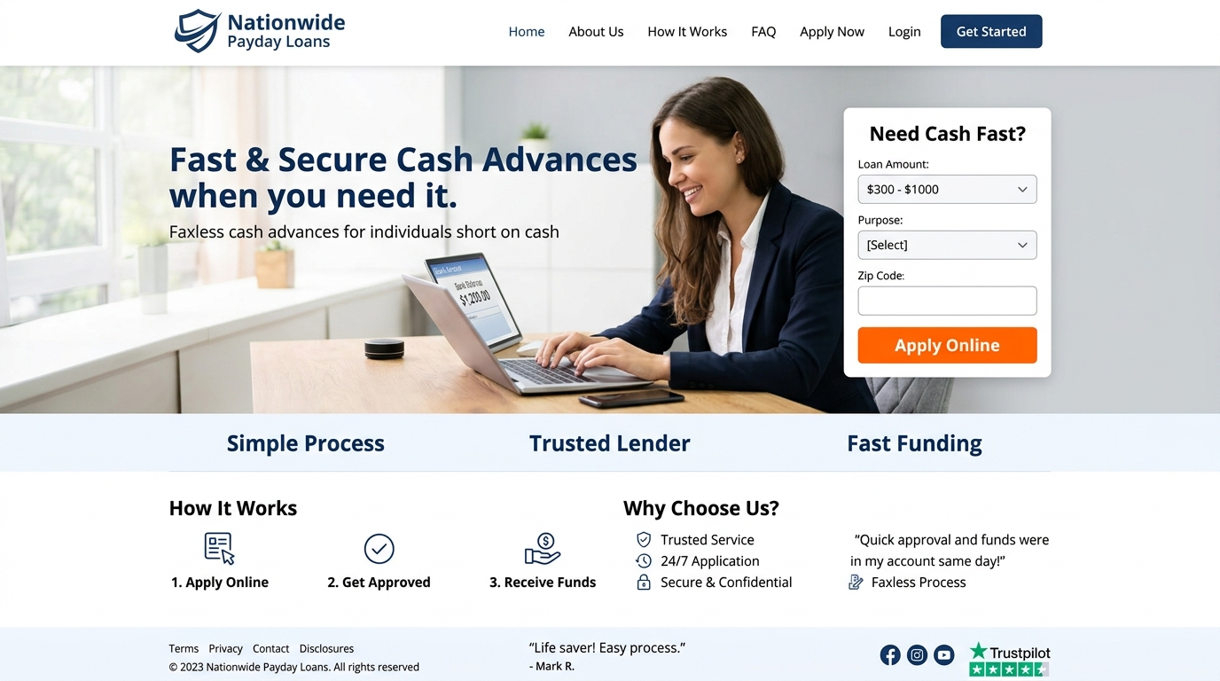 Nationwide Payday Loans